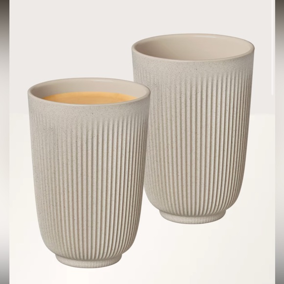 Nespresso Other - NESPRESSO Coffee Mugs - Set of 2 - HUSK Collection
